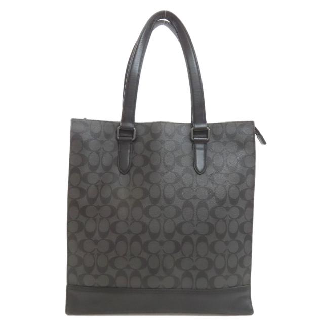 コーチ COACH C3232 シグネチャー 2WAY トートバッグ PVC レディース 中古_2
