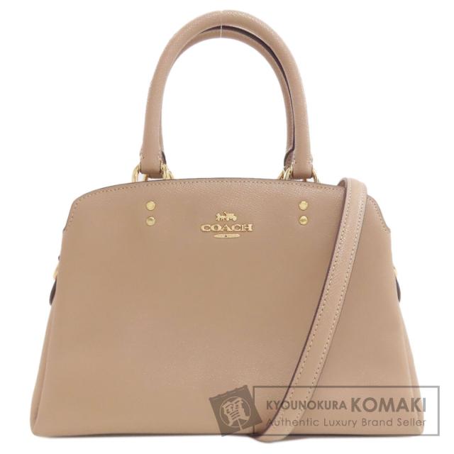コーチ COACH 91146  ミニ リリー キャリーオール 2WAY  ハンドバッグ レザー レディース  中古