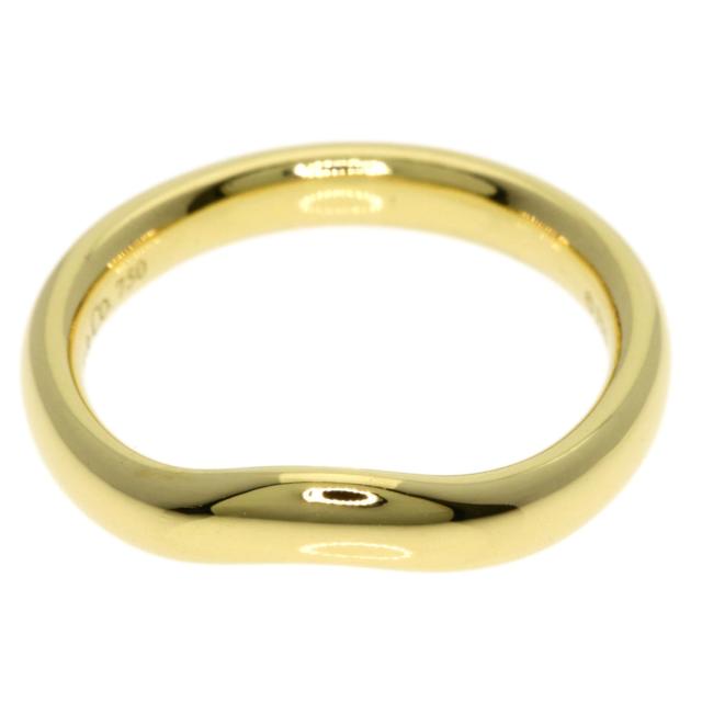 ティファニー TIFFANY&Co. カーブドバンド リング・指輪 K18イエローゴールド レディース 中古_7
