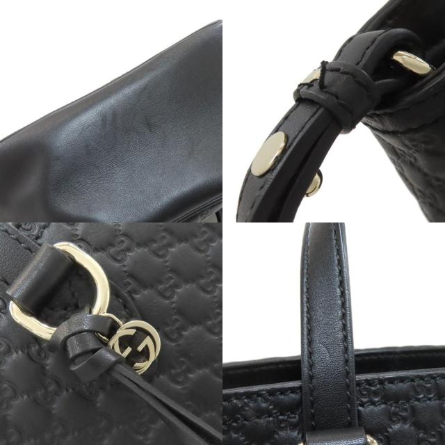 グッチ GUCCI 449241 アウトレット グッチシマ マイクロシマ 2WAY ハンドバッグ レザー 中古_7