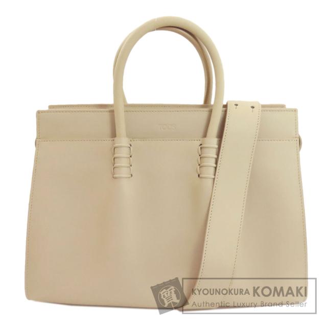 トッズ TODS 2WAY ハンドバッグ レザー レディース 中古