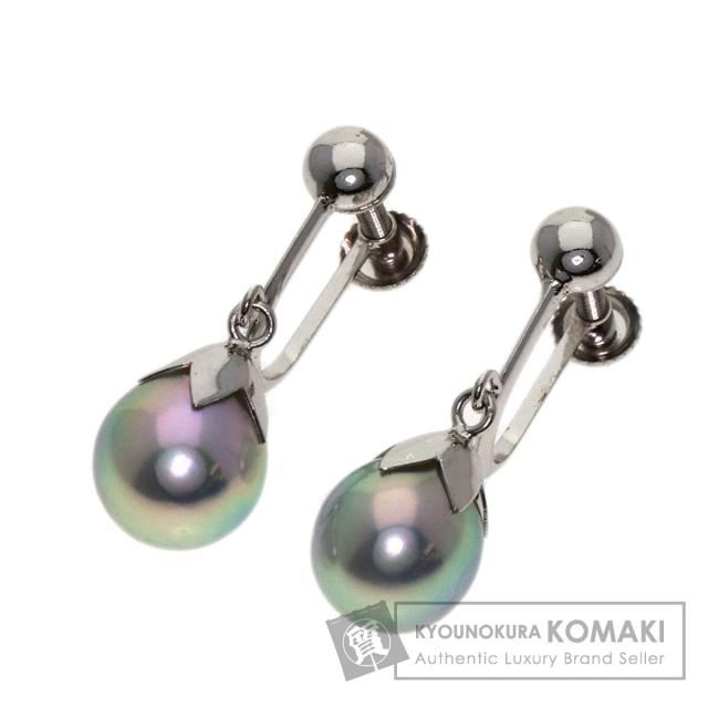 タサキ TASAKI  パール 真珠  イヤリング K14ホワイトゴールド レディース  中古