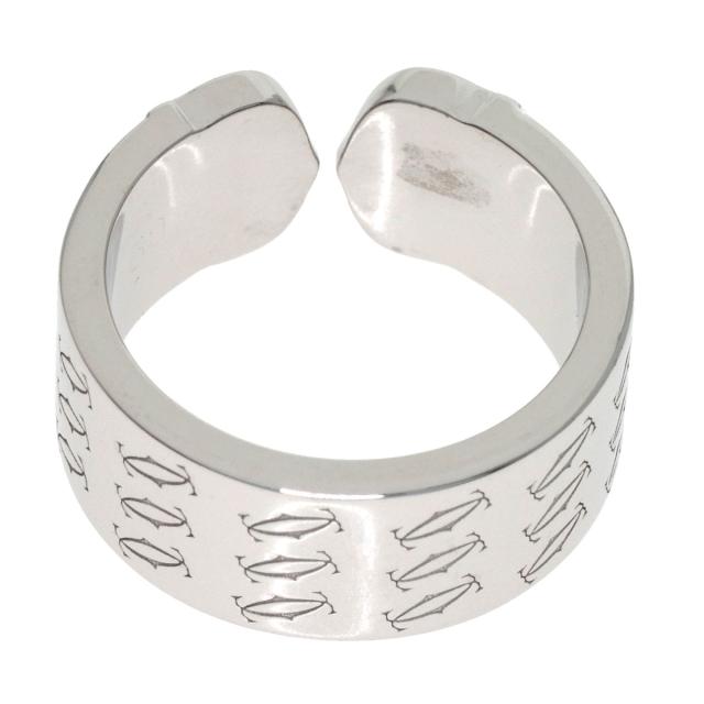 カルティエ CARTIER  2C 2000年 クリスマス限定 #50　  リング・指輪 K18ホワイトゴールド 中古_4
