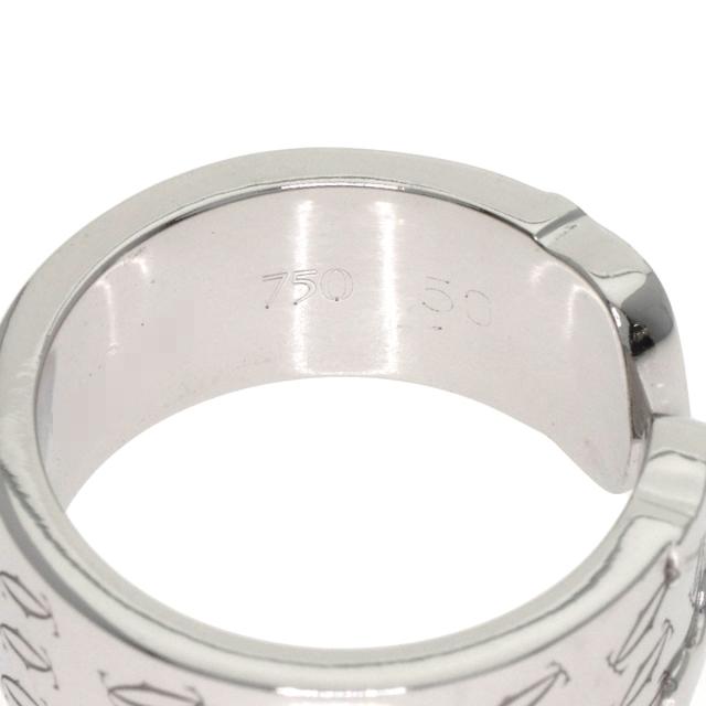 カルティエ CARTIER  2C 2000年 クリスマス限定 #50　  リング・指輪 K18ホワイトゴールド 中古_6