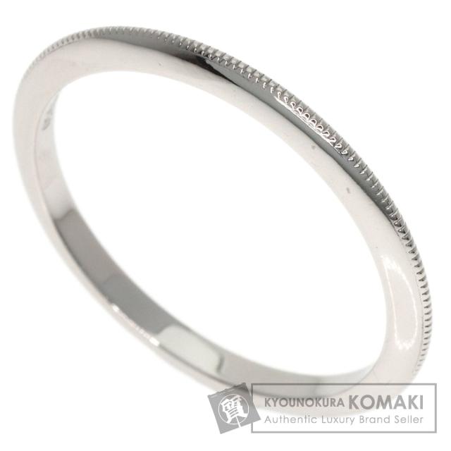 ティファニー TIFFANY&amp;Co.  ナイフエッジ  リング・指輪 プラチナPT950 レディース  中古