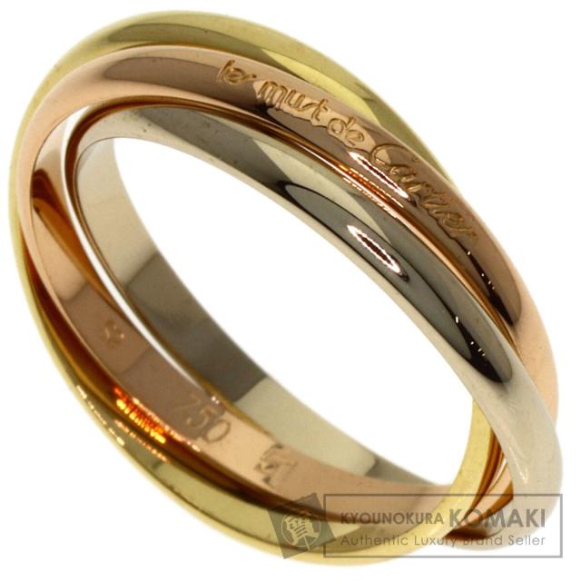 カルティエ CARTIER  トリニティ XS #51  リング・指輪 K18イエローゴールド レディース  中古