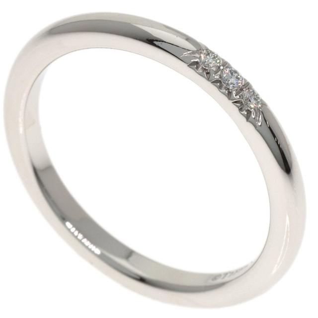 ティファニー TIFFANY&Co. フォーエバー 3P ダイヤモンド リング・指輪 プラチナPT950 中古_1