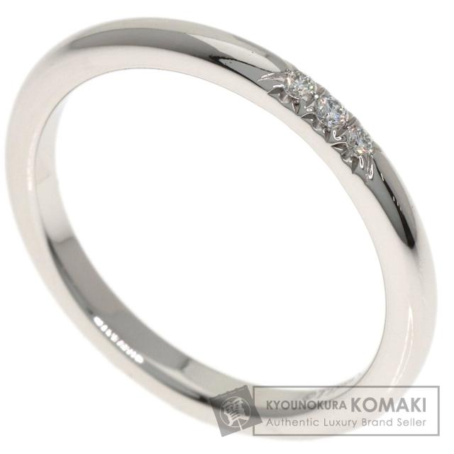 ティファニー TIFFANY&Co. フォーエバー 3P ダイヤモンド リング・指輪 プラチナPT950 中古