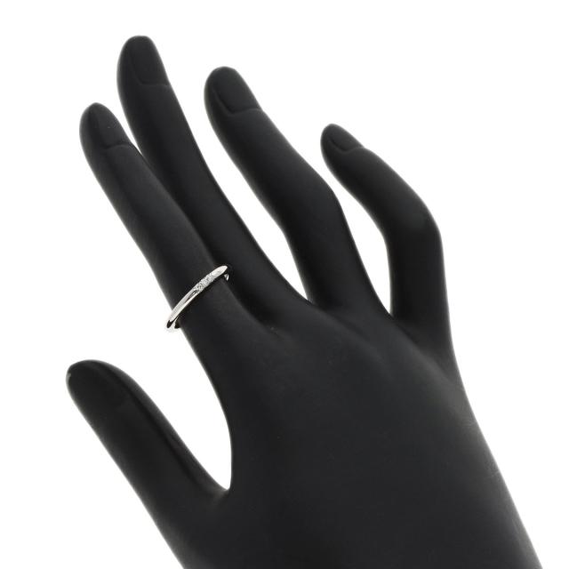 ティファニー TIFFANY&Co. フォーエバー 3P ダイヤモンド リング・指輪 プラチナPT950 中古_6