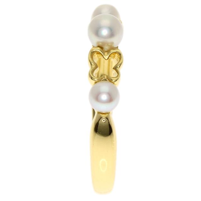 ミキモト MIKIMOTO ペルリータ パール 真珠 リング・指輪 K18イエロー