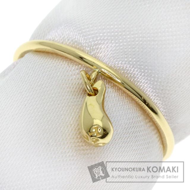 ティファニー TIFFANY&Co. ティアドロップ リング・指輪 K18イエローゴールド レディース 中古