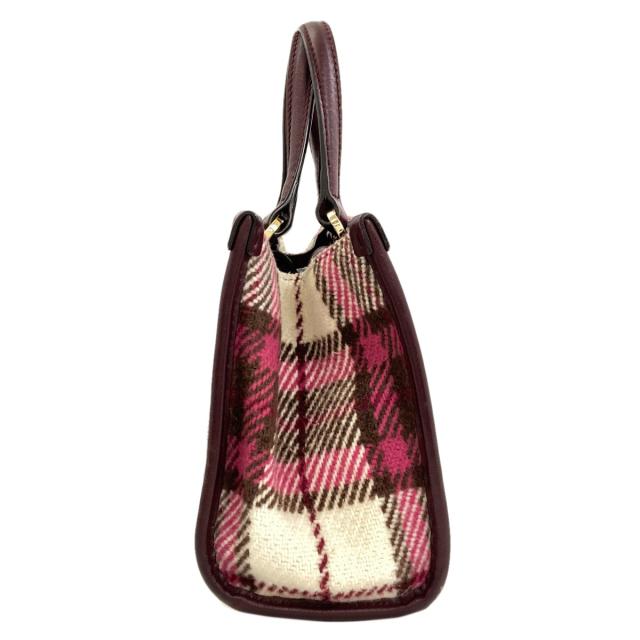 ジミーチュウ Jimmy Choo ヴァレンヌ 2WAY ハンドバッグ ウール レディース 中古_3