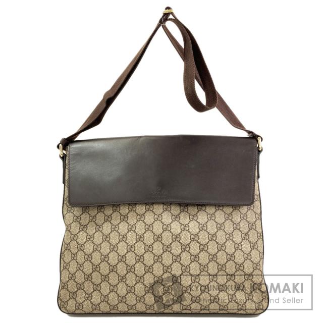 グッチ GUCCI 353429 GGスプリーム ショルダーバッグ PVC レディース 中古