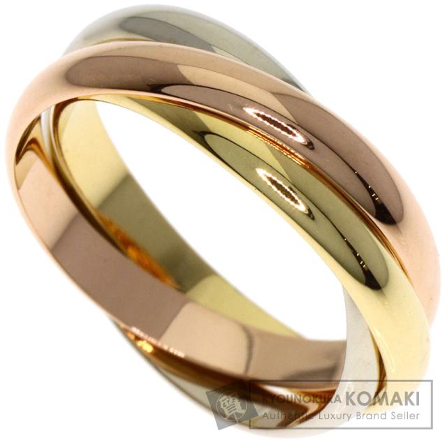 カルティエ CARTIER トリニティ SM #48 リング・指輪 K18イエローゴールド レディース 中古 105,518円