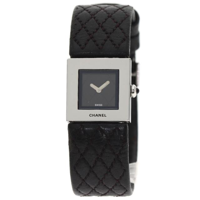 シャネル CHANEL H0116 マトラッセ 腕時計 ステンレススチール 革 レディース 中古_1