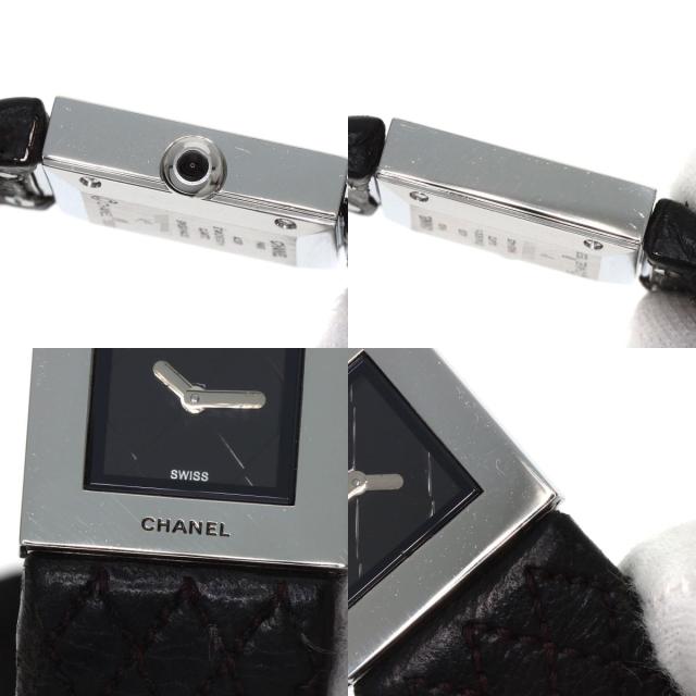 シャネル CHANEL H0116 マトラッセ 腕時計 ステンレススチール 革 レディース 中古_7