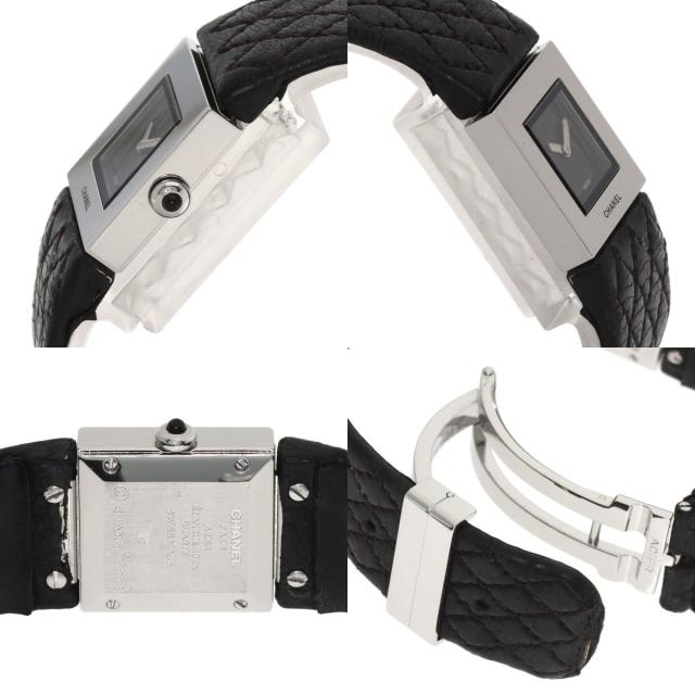 シャネル CHANEL H0116 マトラッセ 腕時計 ステンレススチール 革 レディース 中古_5