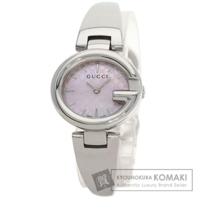 グッチ GUCCI YA134.5 Gバルーン 腕時計 ステンレススチール SS レディース 中古