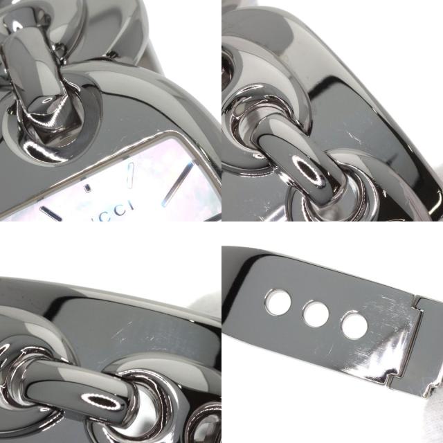 グッチ GUCCI YA121.5 マリーナチェーン 腕時計 ステンレススチール SS レディース 中古_7