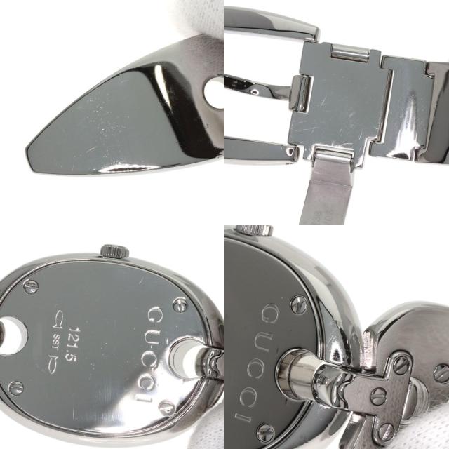グッチ GUCCI YA121.5 マリーナチェーン 腕時計 ステンレススチール SS レディース 中古_8