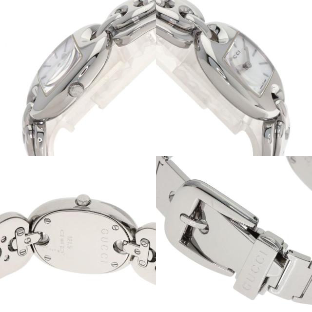 グッチ GUCCI YA121.5 マリーナチェーン 腕時計 ステンレススチール SS レディース 中古_5