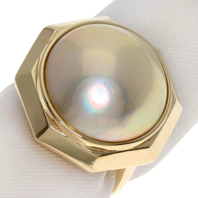 タサキ TASAKI マベパール 真珠 リング・指輪 K14イエローゴールド レディース 中古_1