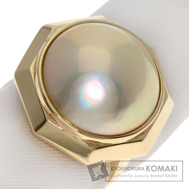 タサキ TASAKI マベパール 真珠 リング・指輪 K14イエローゴールド レディース 中古