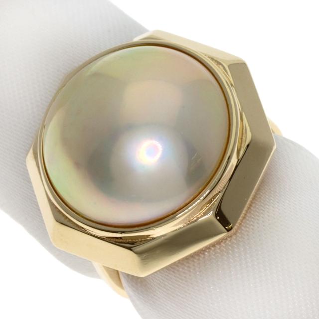 タサキ TASAKI マベパール 真珠 リング・指輪 K14イエローゴールド レディース 中古_2