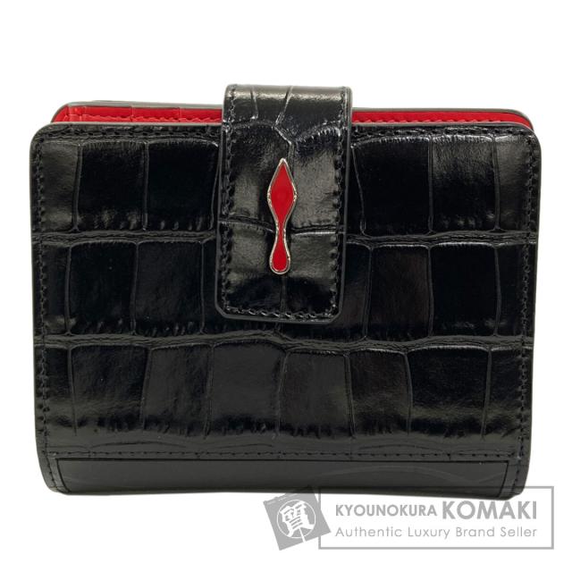 クリスチャンルブタン Christian Louboutin  パロマ  二つ折り財布（小銭入れあり） レザー 中古