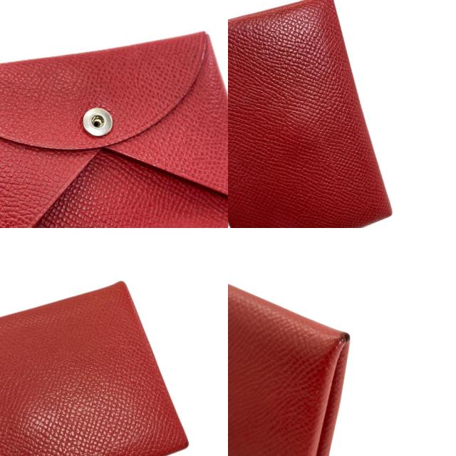 エルメス HERMES カルヴィ シルバー金具 カードケース エプソン レディース 中古_8