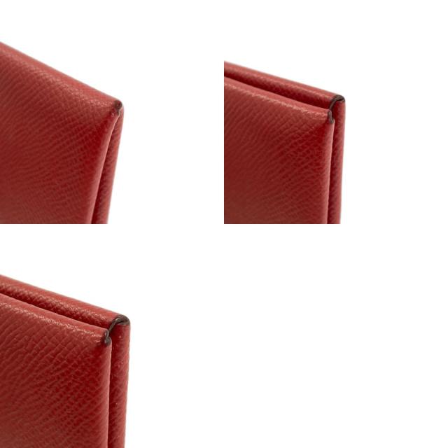 エルメス HERMES カルヴィ シルバー金具 カードケース エプソン レディース 中古_9