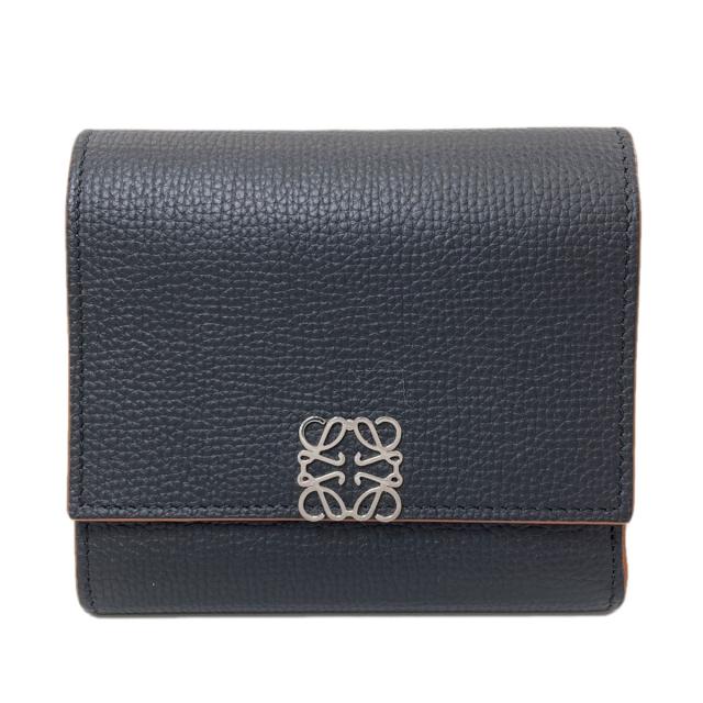 ロエベ LOEWE アナグラム トライフォールド ウォレット 二つ折り財布 