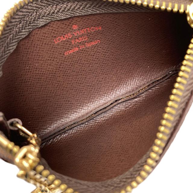 ルイヴィトン LOUIS VUITTON N62658 ポシェット・クレ コインケース ダミエキャンバス 中古_4