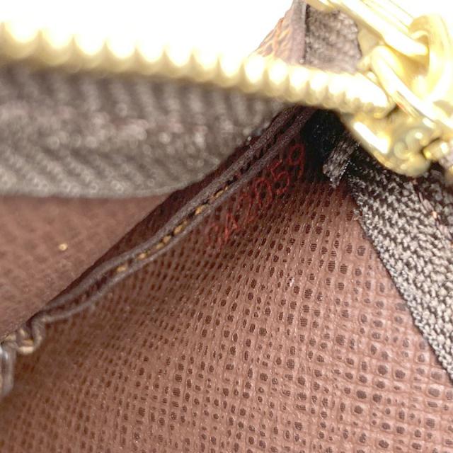 ルイヴィトン LOUIS VUITTON N62658 ポシェット・クレ コインケース ダミエキャンバス 中古_6