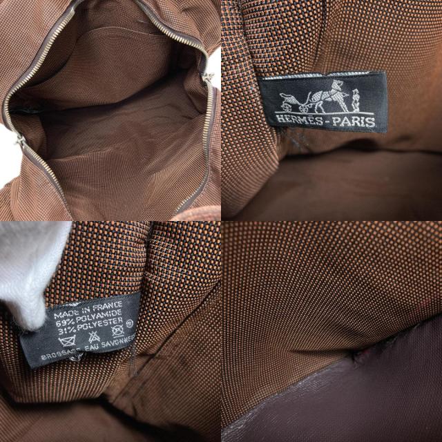 エルメス HERMES  エールラインアドMM  リュック・デイパック キャンバス レディース  中古_5