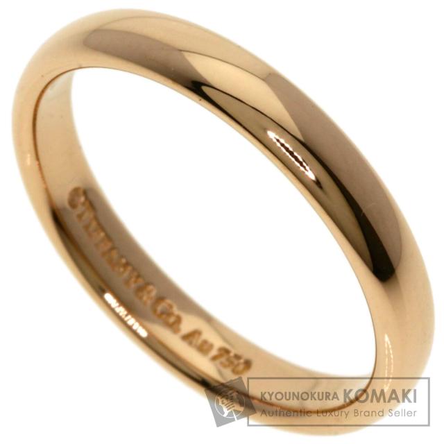 ティファニー TIFFANY&Co. ウェディングバンド リング・指輪 K18ピンクゴールド レディース 中古