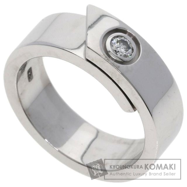 カルティエ CARTIER  アニバーサリー ダイヤモンド #50  リング・指輪 K18ホワイトゴールド 中古