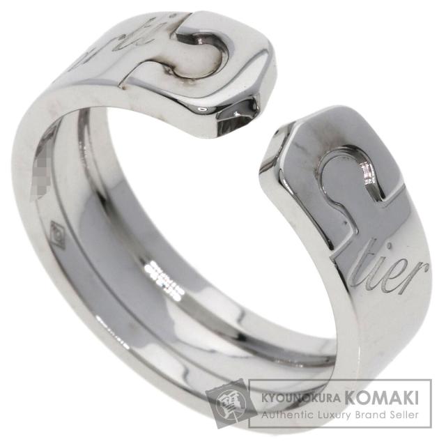 カルティエ CARTIER C2リング 2007年 クリスマス限定 #54 リング・指輪 K18ホワイトゴールド 中古 111,815円