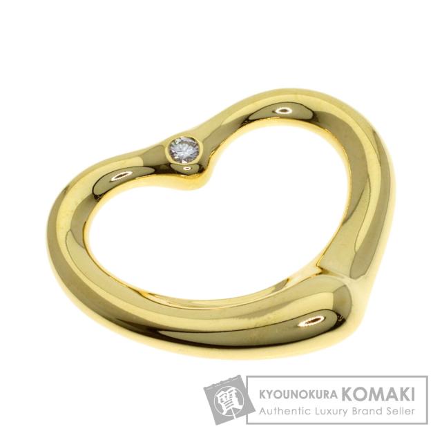 ティファニー TIFFANY&Co. オープンハート ダイヤモンド ペンダント 