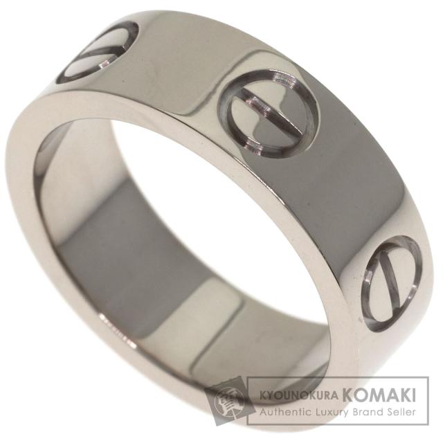 カルティエ CARTIER ラブリング #47 リング・指輪 K18ホワイトゴールド レディース 中古 105,930円