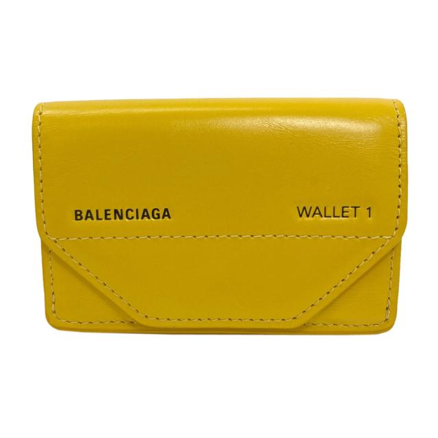 バレンシアガ BALENCIAGA 529098 三つ折り財布 二つ折り財布（小銭入れあり） レザー 中古_1
