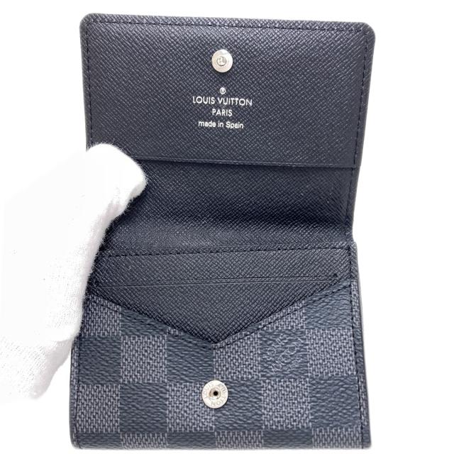 ルイヴィトン LOUIS VUITTON N63338 アンヴェロップ・カルト ドゥ ヴィジット 名刺入れ 中古_4