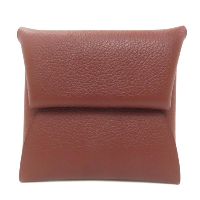 エルメス HERMES バスティア シルバー金具 コインケース エバーカラー レディース 中古_1