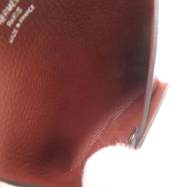 エルメス HERMES バスティア シルバー金具 コインケース エバーカラー レディース 中古_5
