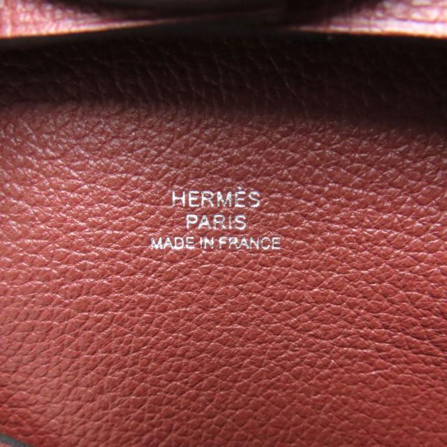 エルメス HERMES バスティア シルバー金具 コインケース エバーカラー レディース 中古_6