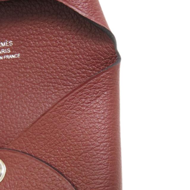 エルメス HERMES バスティア シルバー金具 コインケース エバーカラー レディース 中古_8