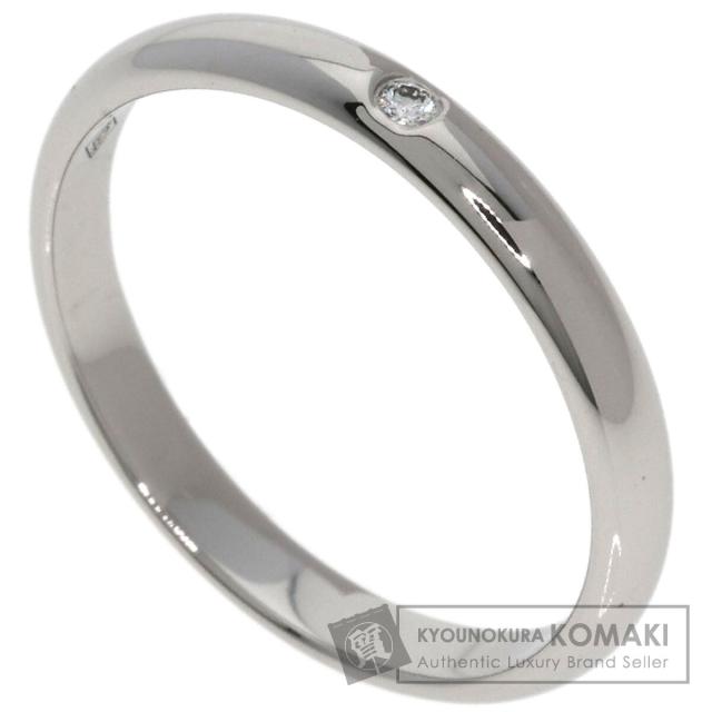 カルティエ CARTIER ウェディング 1P ダイヤモンド #51 リング・指輪 プラチナPT950 中古