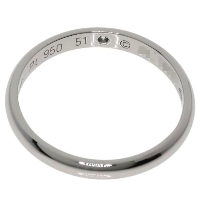 カルティエ CARTIER ウェディング 1P ダイヤモンド #51 リング・指輪 