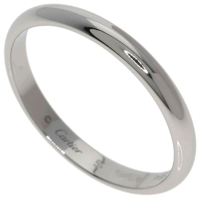 カルティエ CARTIER ウェディング #54 リング・指輪 プラチナPT950 レディース 中古_1