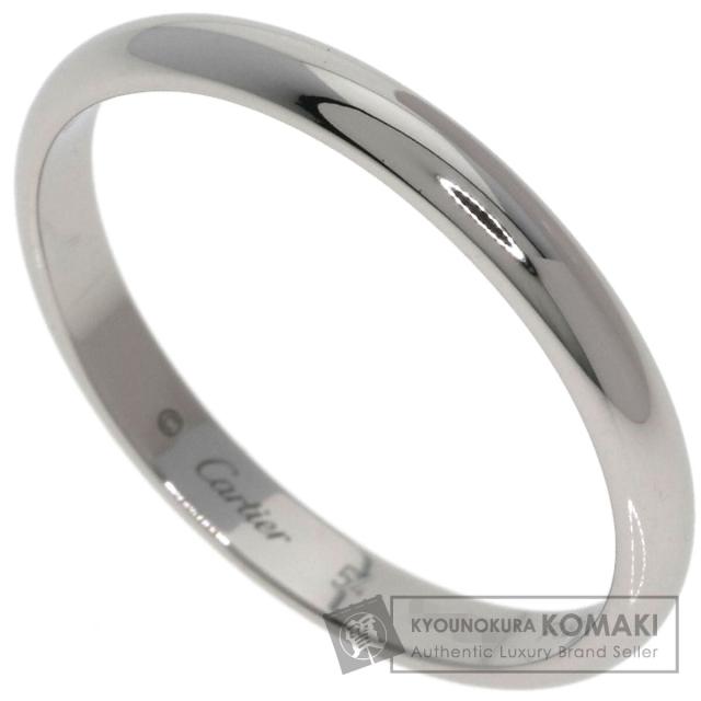 カルティエ CARTIER ウェディング #54 リング・指輪 プラチナPT950 レディース 中古